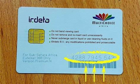 Moving DSTV Smartcard 